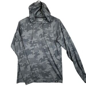 RHONE Reign Men's Camouflage Hoodie Long Sleeve Athletic Performance Shirt S